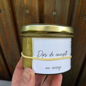 Dips de courgettes au curry